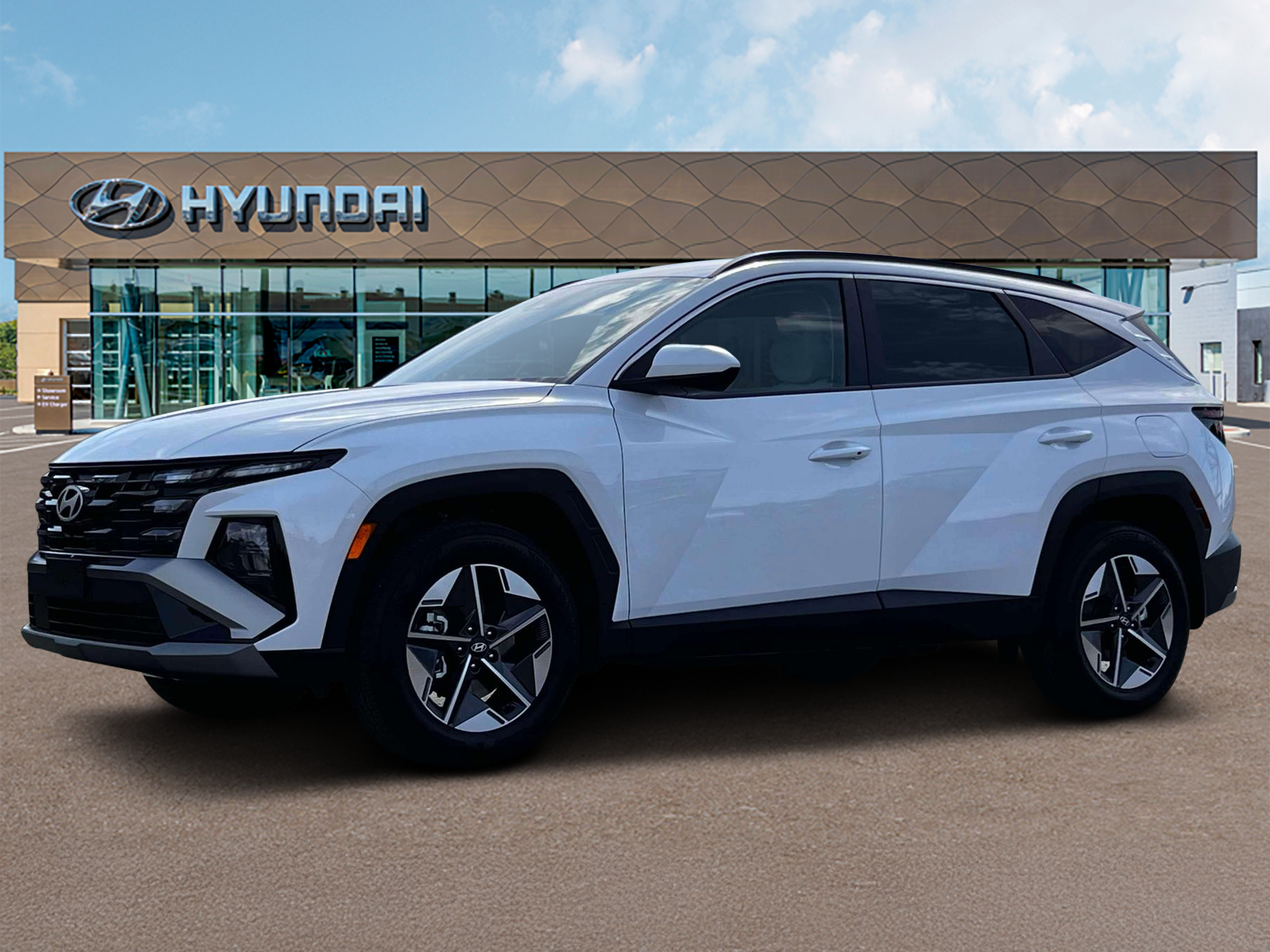 2026 Hyundai TUCSON — side profile view