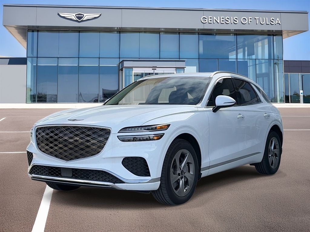 2026 Genesis GV70 2.5T Select in Alta White — front three-quarter view