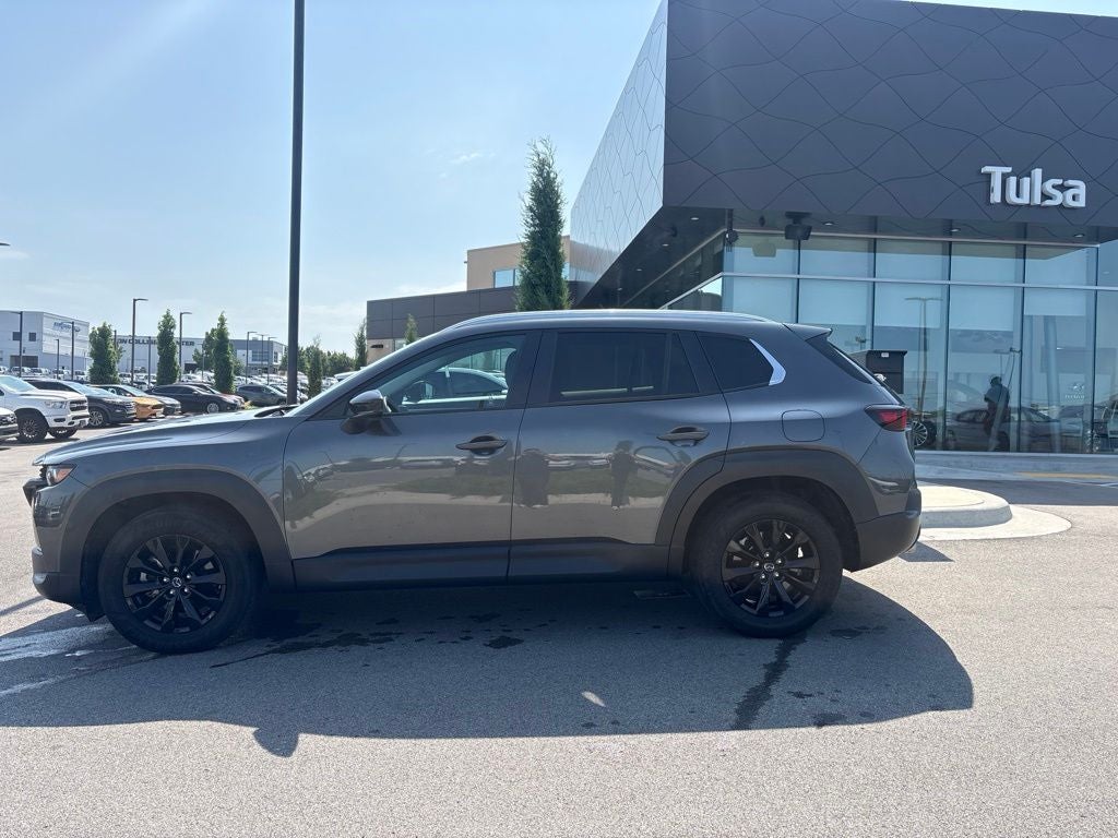 2024 Mazda Mazda CX-50 2.5 S Preferred Package in Machine Gray Metallic — front three-quarter view